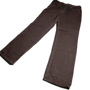 Tommy Bahama Men's Classic Fit Straight Leg Soft Denim Jeans Dark Brown Sz 36x34
